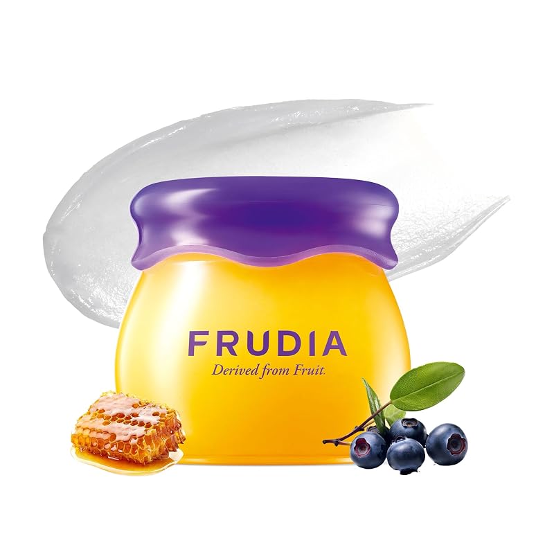 Bálsamo labial FRUDIA Blueberry Honey com extratos de blueberry de Jeju e mel, 10 mL