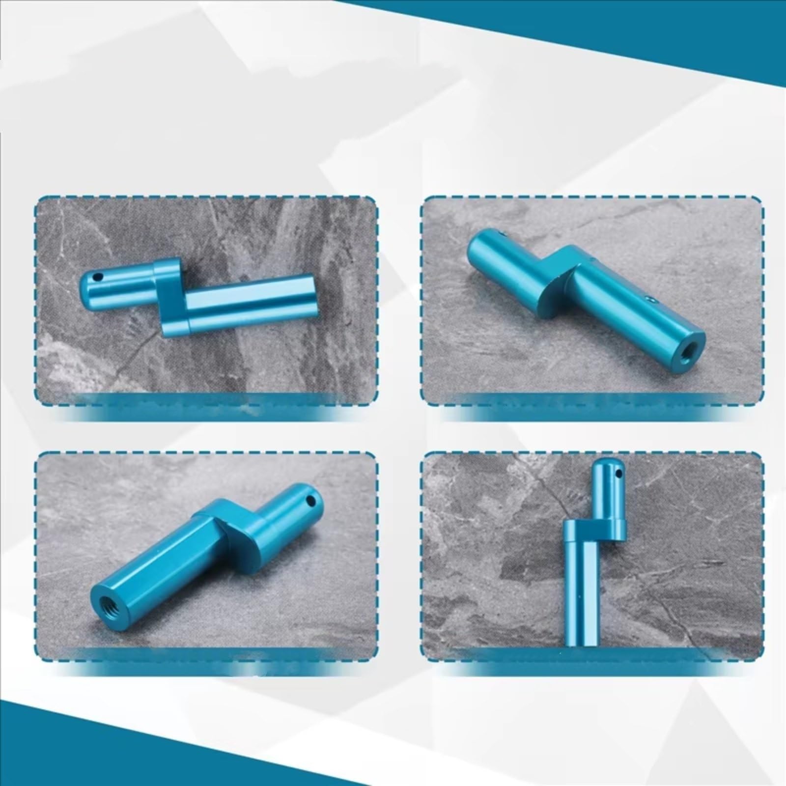 Composants Auto RC Compatible avec Tamiya pour TT-02 1/10, Pièces De Rechange De Mise À Niveau De Voiture Télécommandée, 2 Pièces, Support De Fixation De Plaque De Batterie en Métal