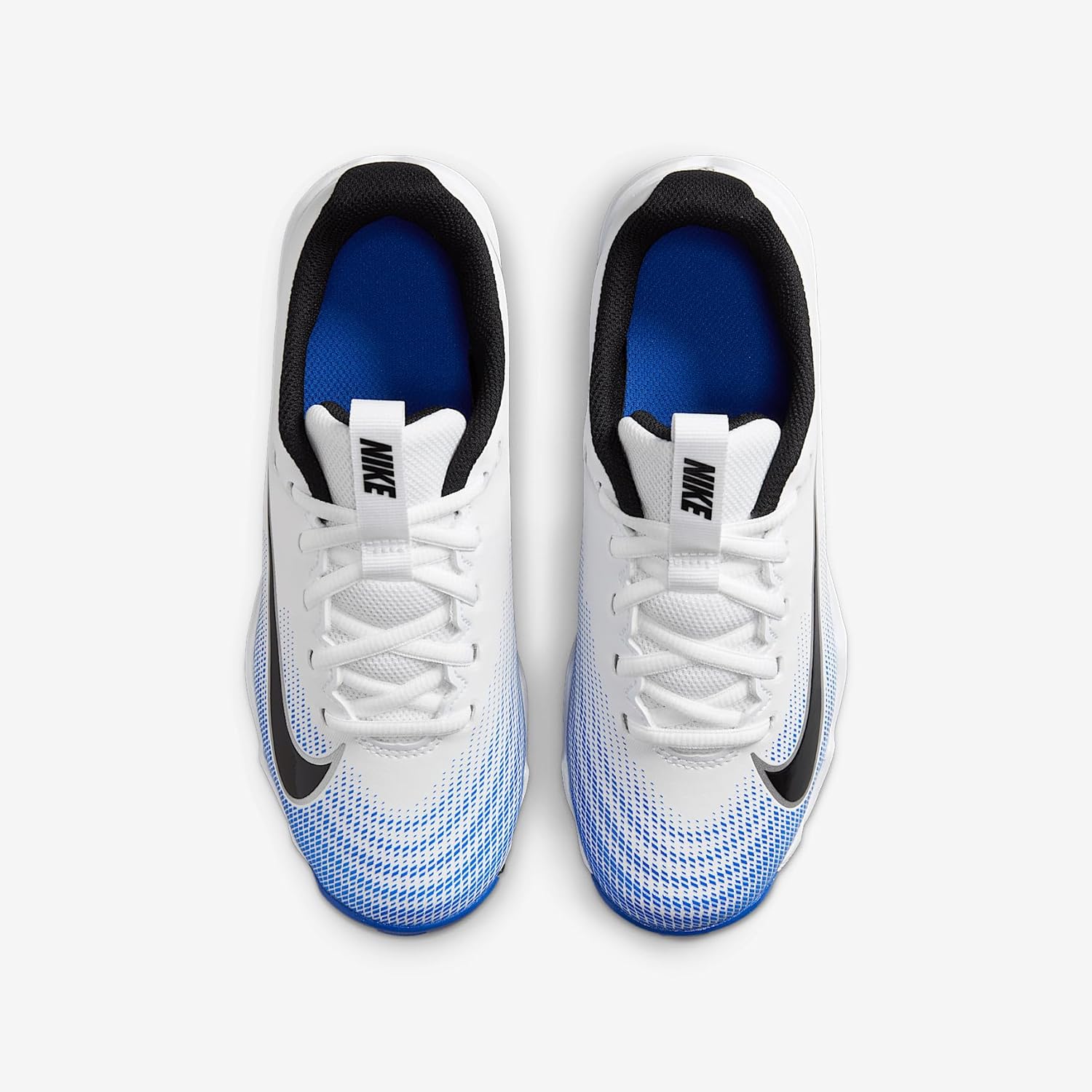 Nike Vapor Shark 3 Big Kids' Football Cleats (White/Racer Blue/Black)
