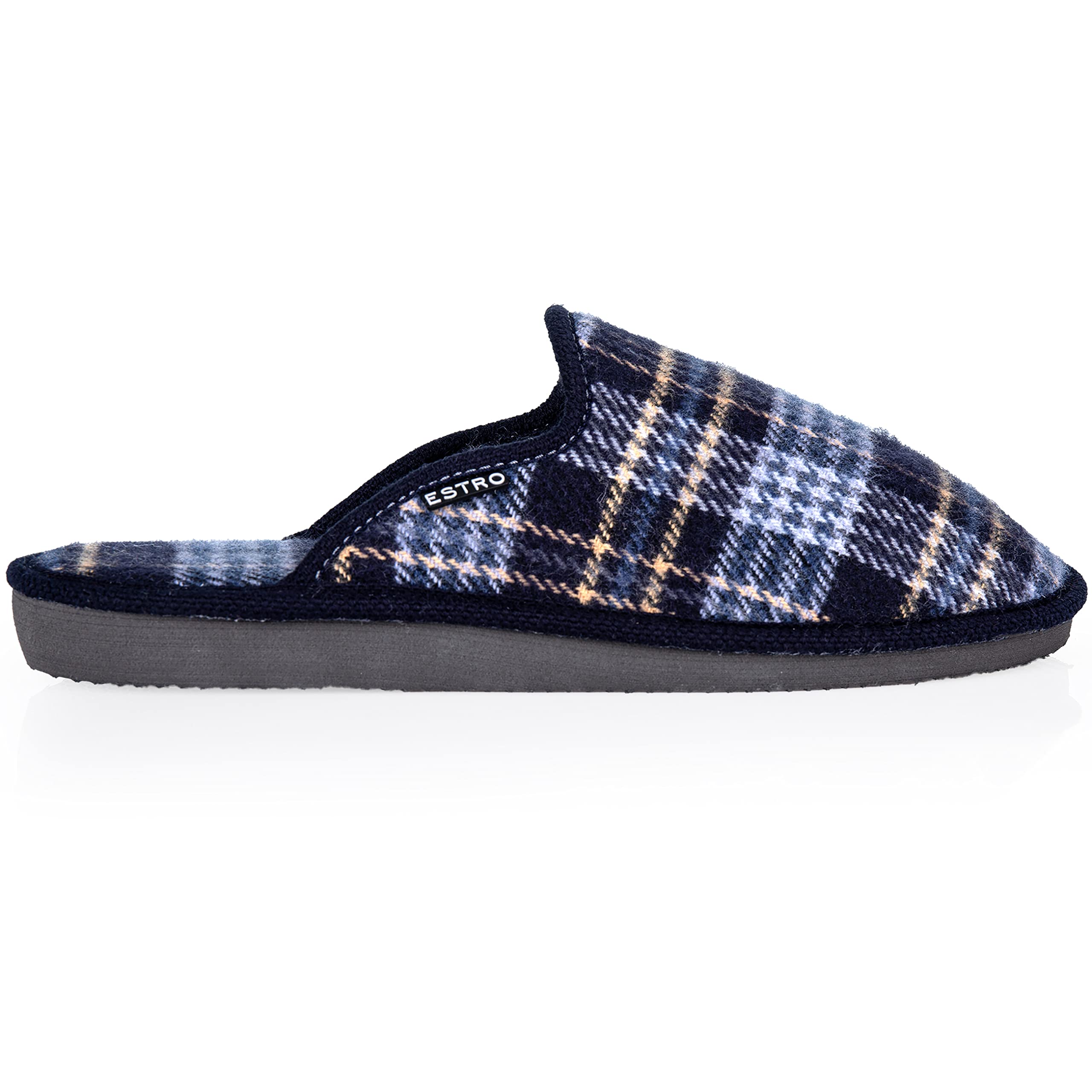 ESTRO Chausson Homme Pantoufles Hommes - Pantoufle Homme Mules Chaussons pour Hommes F17