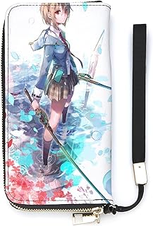 スポンサー広告 - [RFSHOP] 長財布 メンズ 茅森月歌 ヘブンバーンズレッド ウォレット レデース マイクロファイバー 大容量 薄い 縦型 さいふ 小銭入れ お札入れ サイフ 男性 紳士用 カード収納 スマホ収納 運転免許証収納 男女兼...