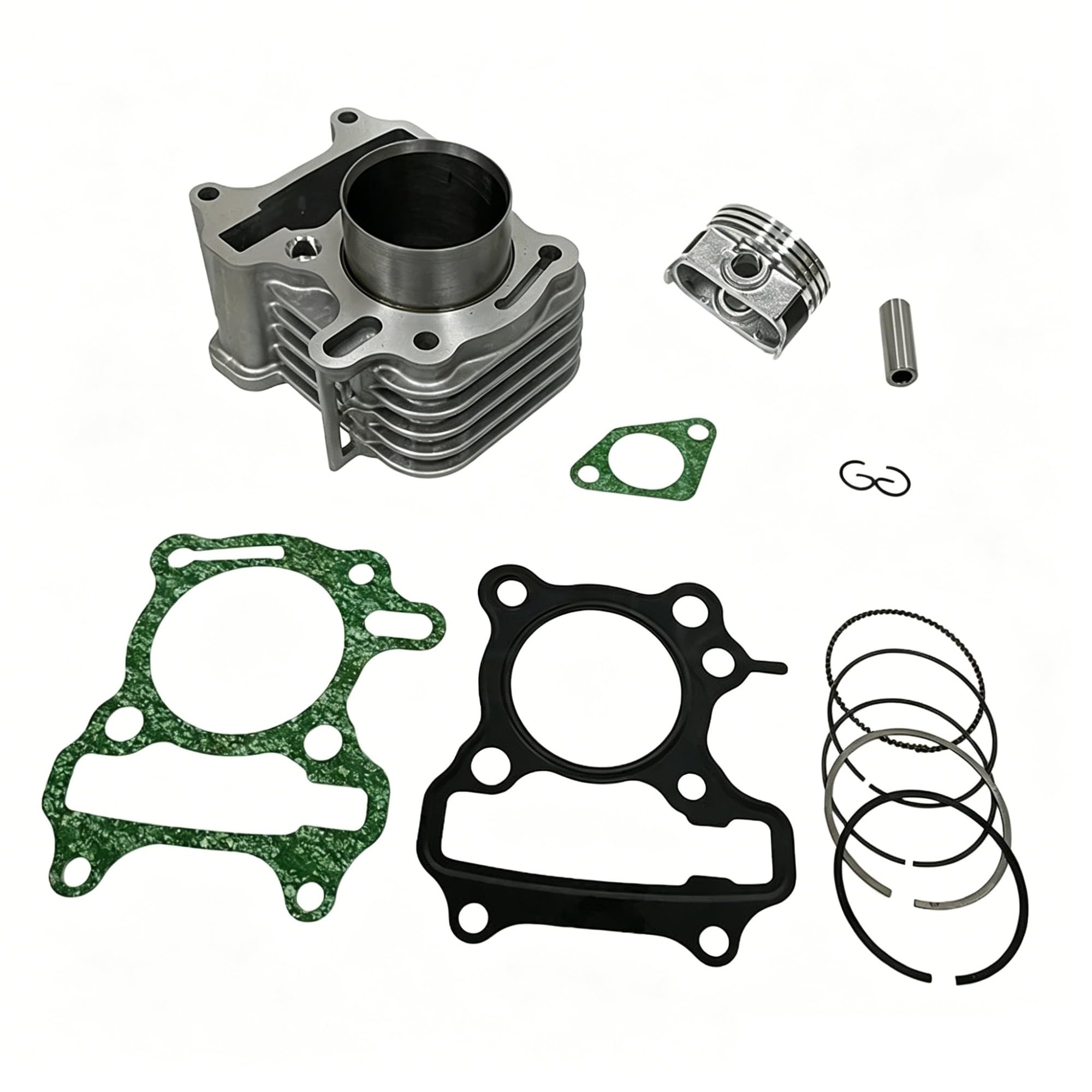 Zylinder Kettensäge Für Lexmoto Für Diablo 50 LJ50QT-9M Für Nano 50 70cc Racing Big Bore Zylinder Block Kit 47mm Kolben