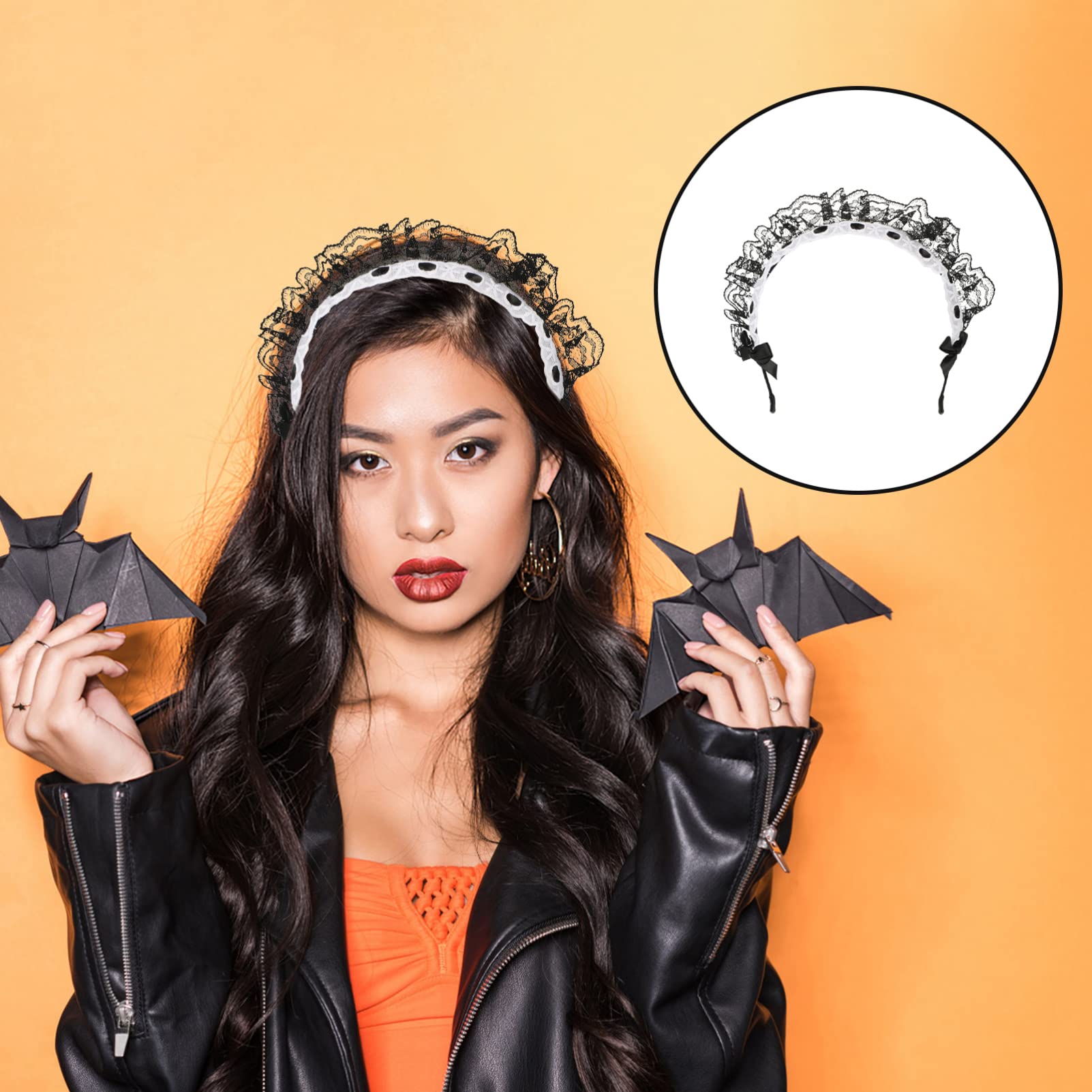 Diadema con Lazo de Encaje for Mujer y niña