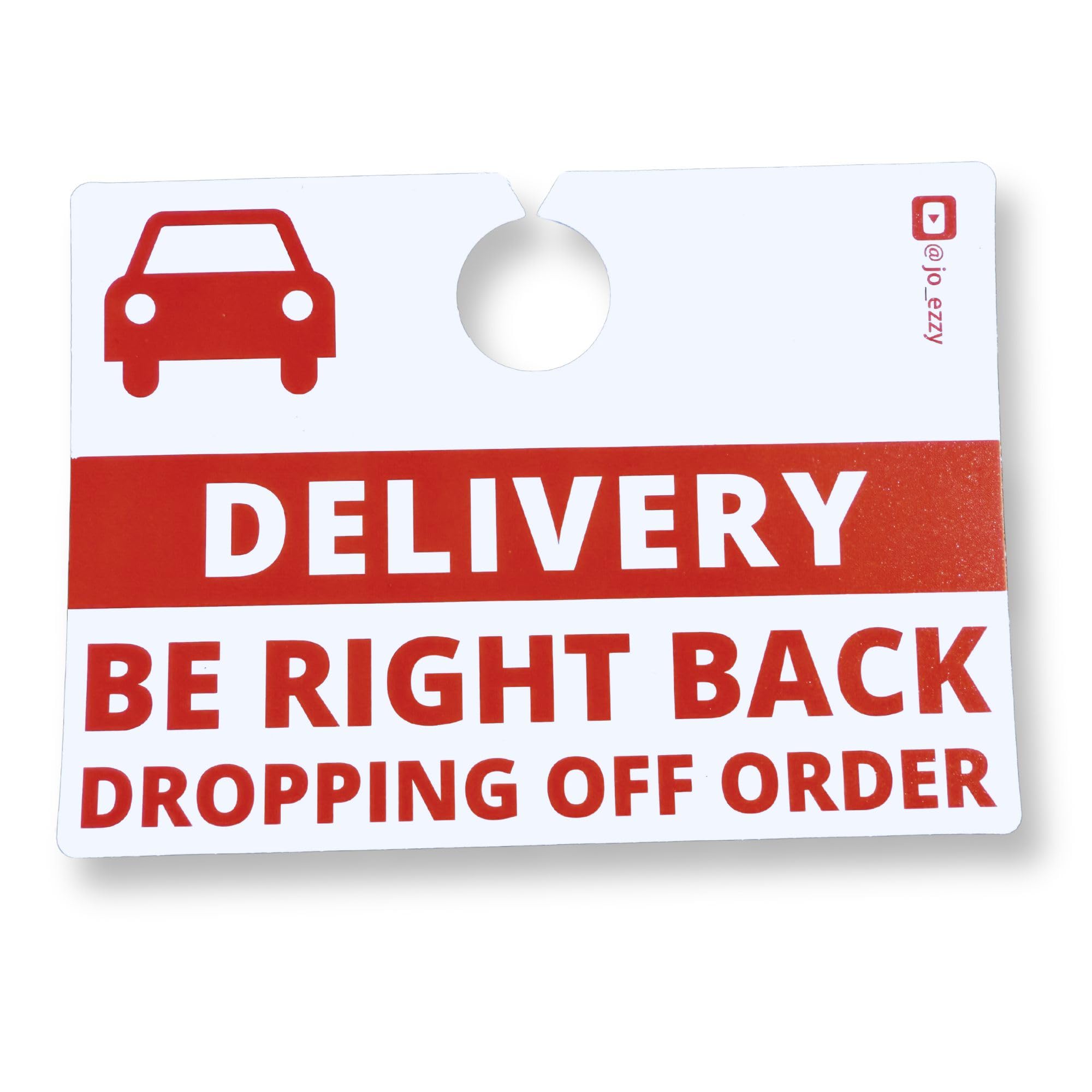 Amazon.com : JoEzzy Delivery Driver Car Sign – Picking Up