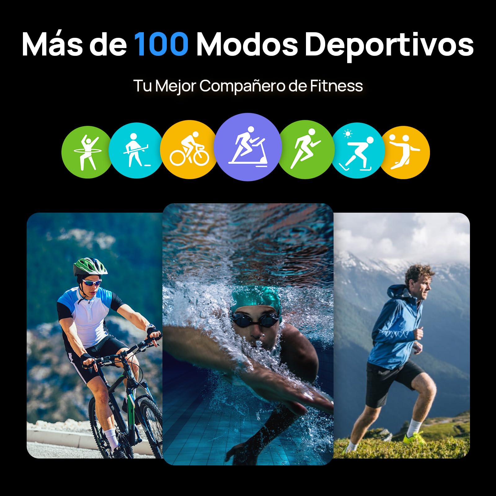 Mibro GT Reloj Inteligente para Correr con Cuerpo de Acero Inoxidable, Llamadas Bluetooth, Pantalla AMOLED de 1,43 Pulgadas, Resistente al Agua 5 ATM, Compatible con Android e iOS (Plateado)