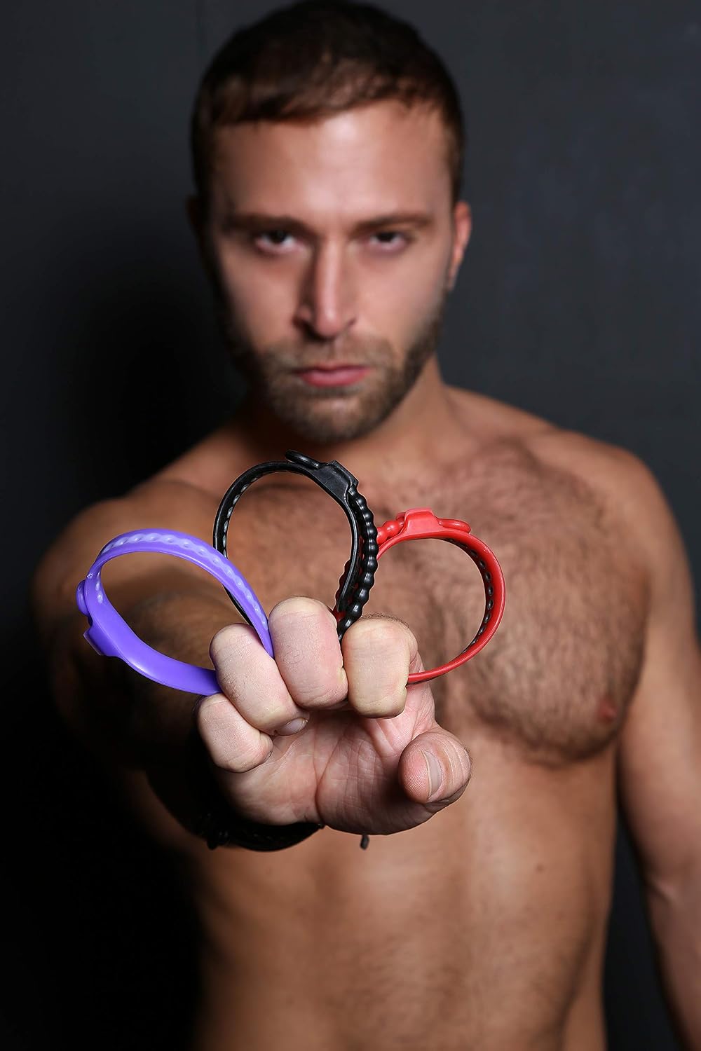 Perfect Fit ERECTION RING,13 Increments for Perfect Size！ Black