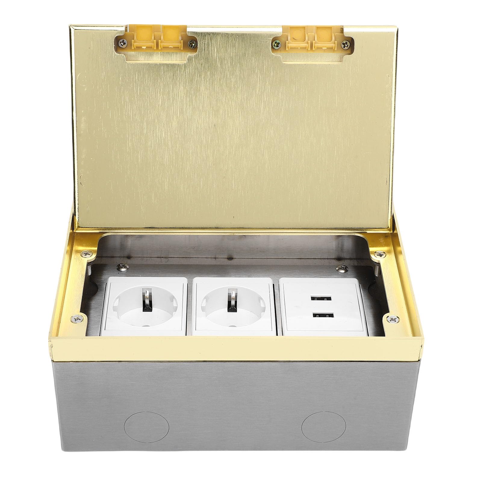 FTVOGUE Encastré Prise de Sol Kit, 4000W Alimentation