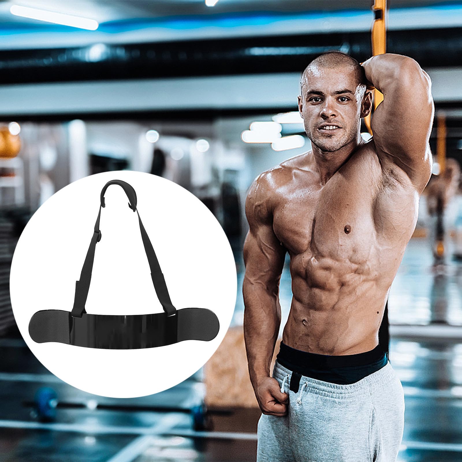 Arm Trainingsgerät Oberarm Trainingsbrett aus Aluminiumlegierung Verstellbar und Einfach zu Bedienen für Muskelaufbau Zuhause und Gezieltes Armtraining