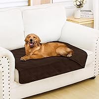 Vista 99 de Smiry Manta impermeable para cama de perro de 30 x 53 pulgadas, suave manta reversible para mascotas, lavable, a prueba de fugas, para sofá