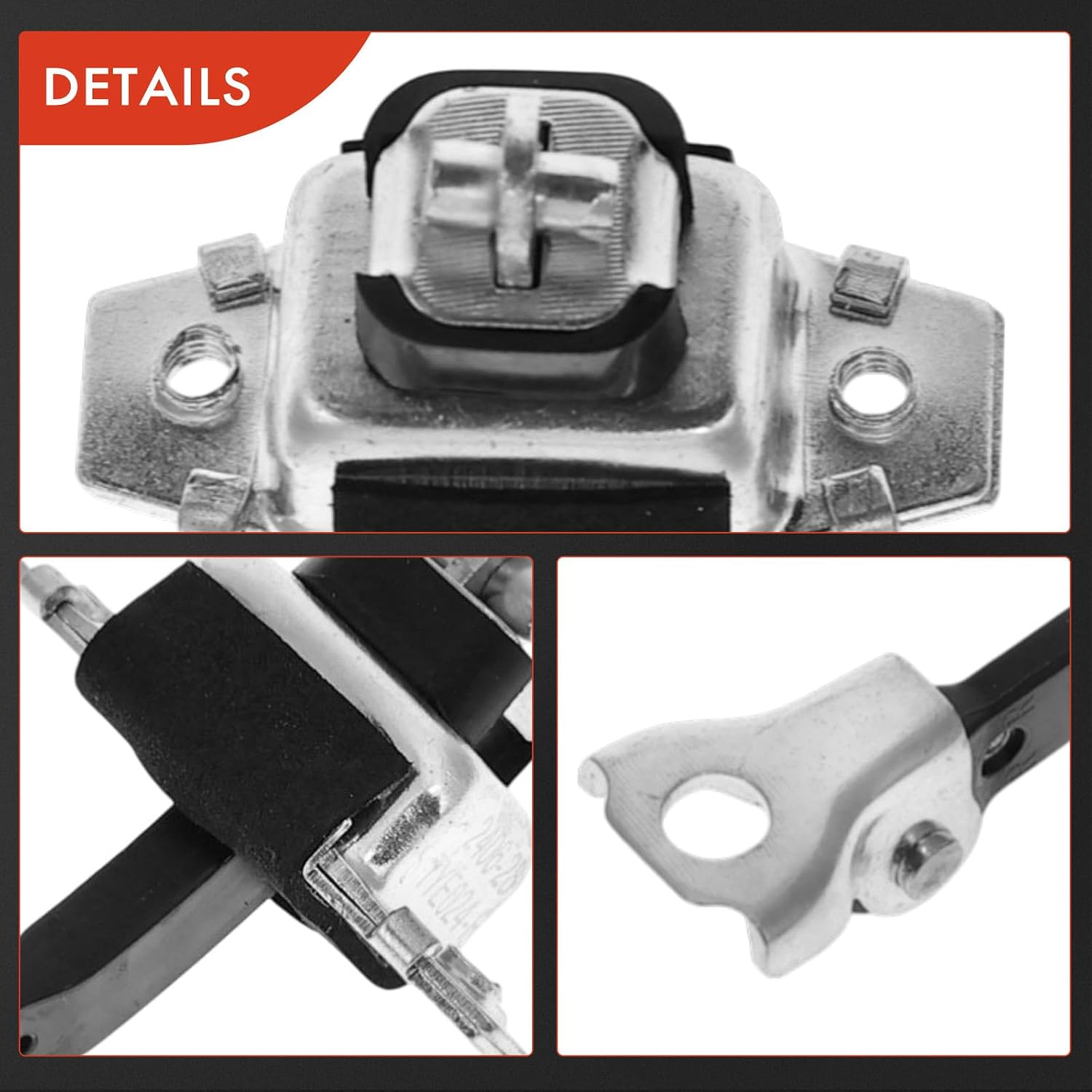 A-Premium Rear Left or Right Door Check Compatible with Toyota RAV4 2001 2002 2003 2004 2005