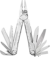 Vista 9 de LEATHERMAN, Multiherramienta Rebar con cortadores de alambre reemplazables premium y sierra, negro