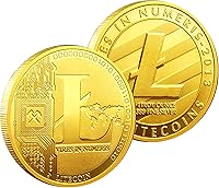 Vista 6 de 3 monedas de Bitcoin – Criptomonedas físicas de oro, plata y bronce de Blockchain en protector de regalo coleccionable. Criptomoneda BTC Seguir
