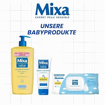 MIXA - Eau nettoyante - APAISANTE Peaux très sensibles et réactives - 200ml