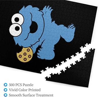 パズル セサミストリート クッキーモンスター 500ピース パズル セサミストリート クッキーモンスター 500ピース Amazon