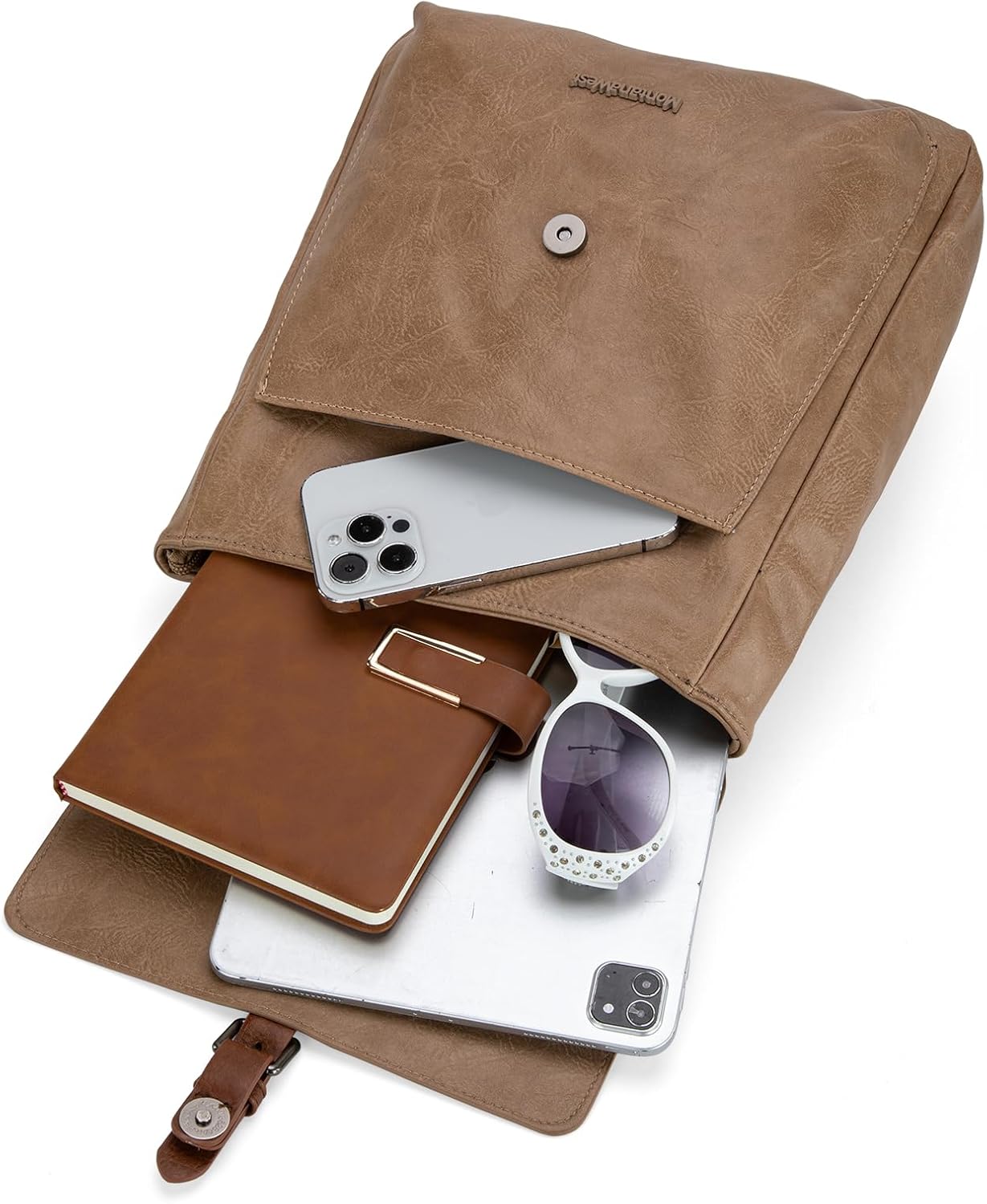 Montana West Small Casual Daypack Backpack Purse for Women Convertible Crossbody Bag for Travel Work - Image 5