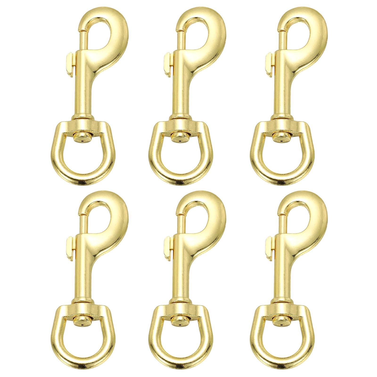 Mousqueton pivotant pour drapeau PATIKIL en alliage lot de 6 pièces de 10,4 cm