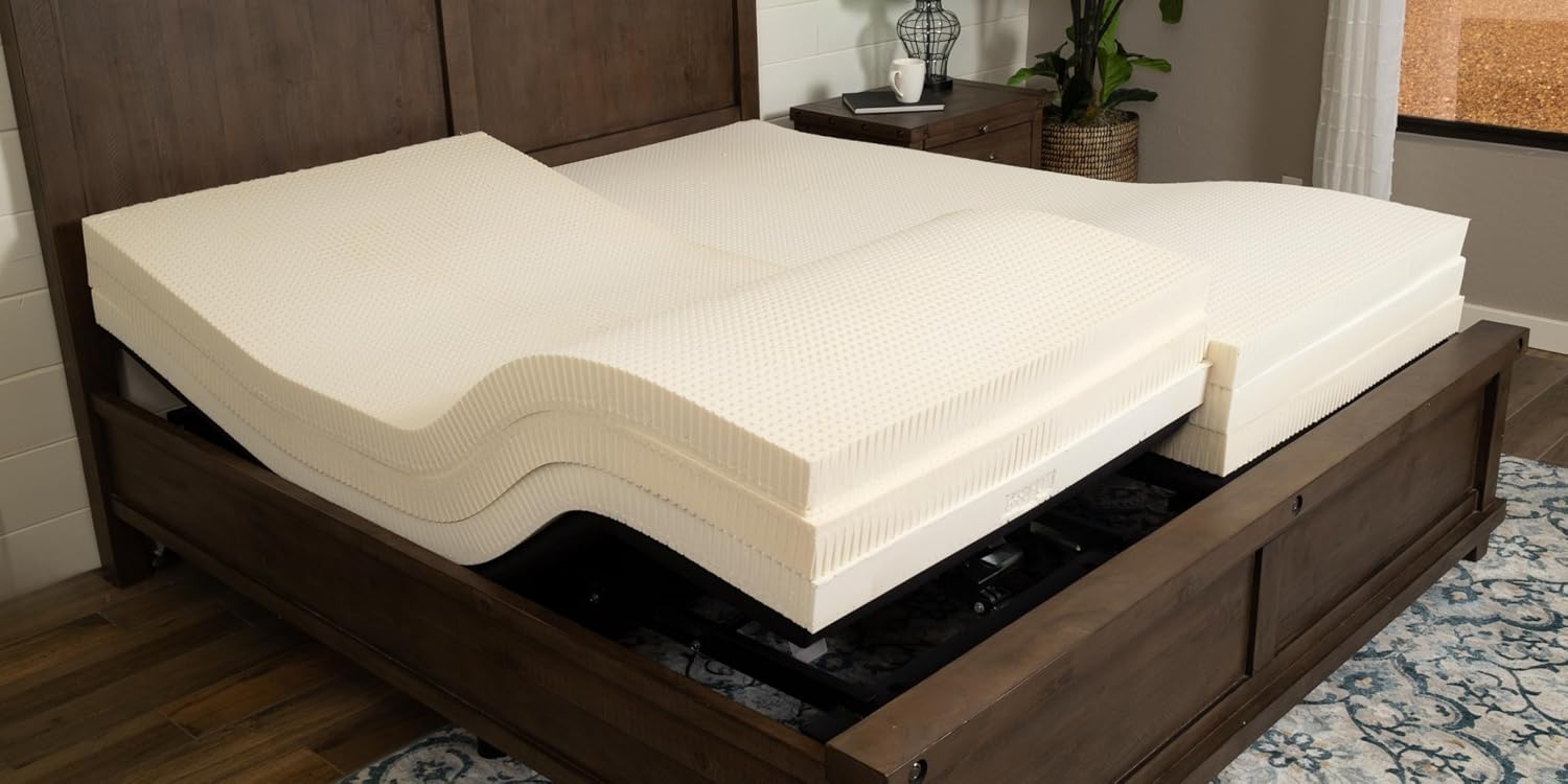 Talalay Latex Mattress Topper - Medium - 2
