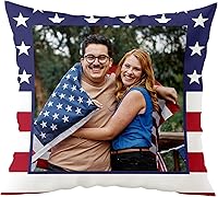 Vista 7 de Fabric Textile Products Almohada Personalizada - Fabricada en EE. UU. - Almohadas Personalizadas con Collage de Fotos - Almohada de Solapa - Regalo