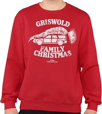 Ripple Junction National Lampoons Christmas Vacation Crewneck Sweatshirt Griswold Family Funny Holiday Officially Licensed