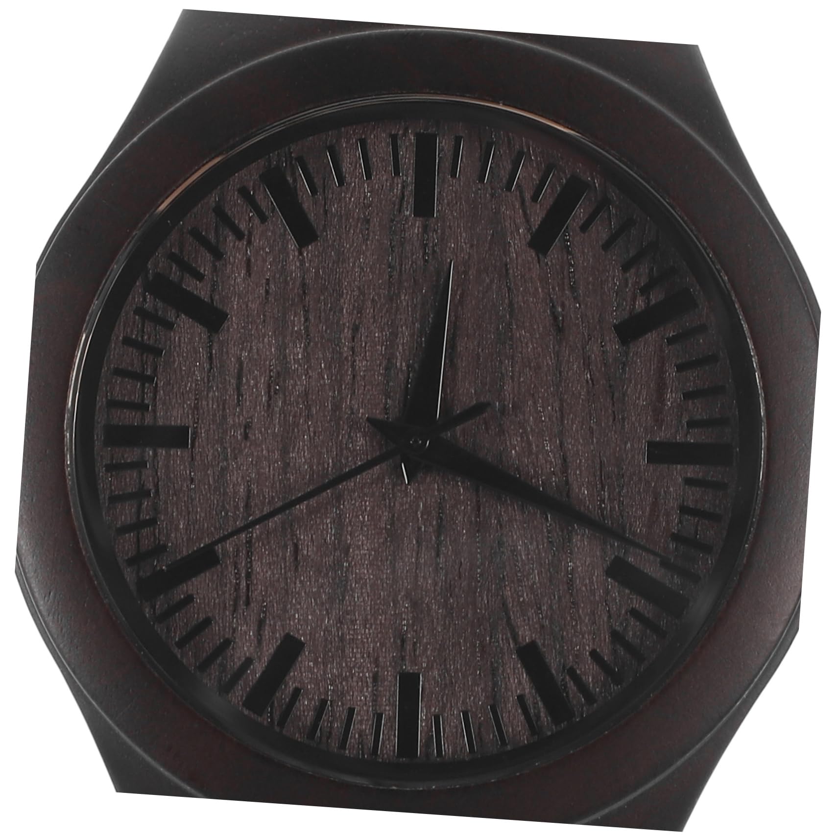 Reloj de Madera y Acero Inoxidable para Hombre Correa de Madera, Diseño Único y Ligero, Adecuado para Boda o Graduación
