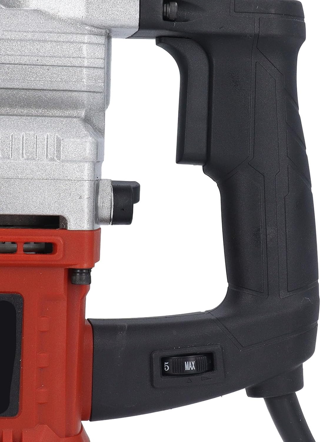 WALFRONT Electric Hammer Drill, 1900W High Power Concrete Hammer with Dual Functions for Drilling and Demolition