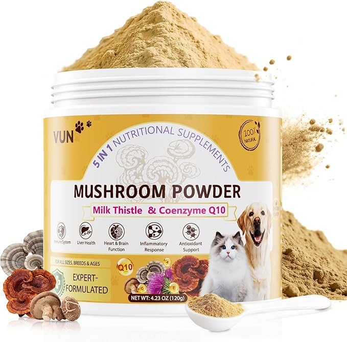 VUN Turkey Tail Mushroom Powder: A Wellness Boost for Your Pets