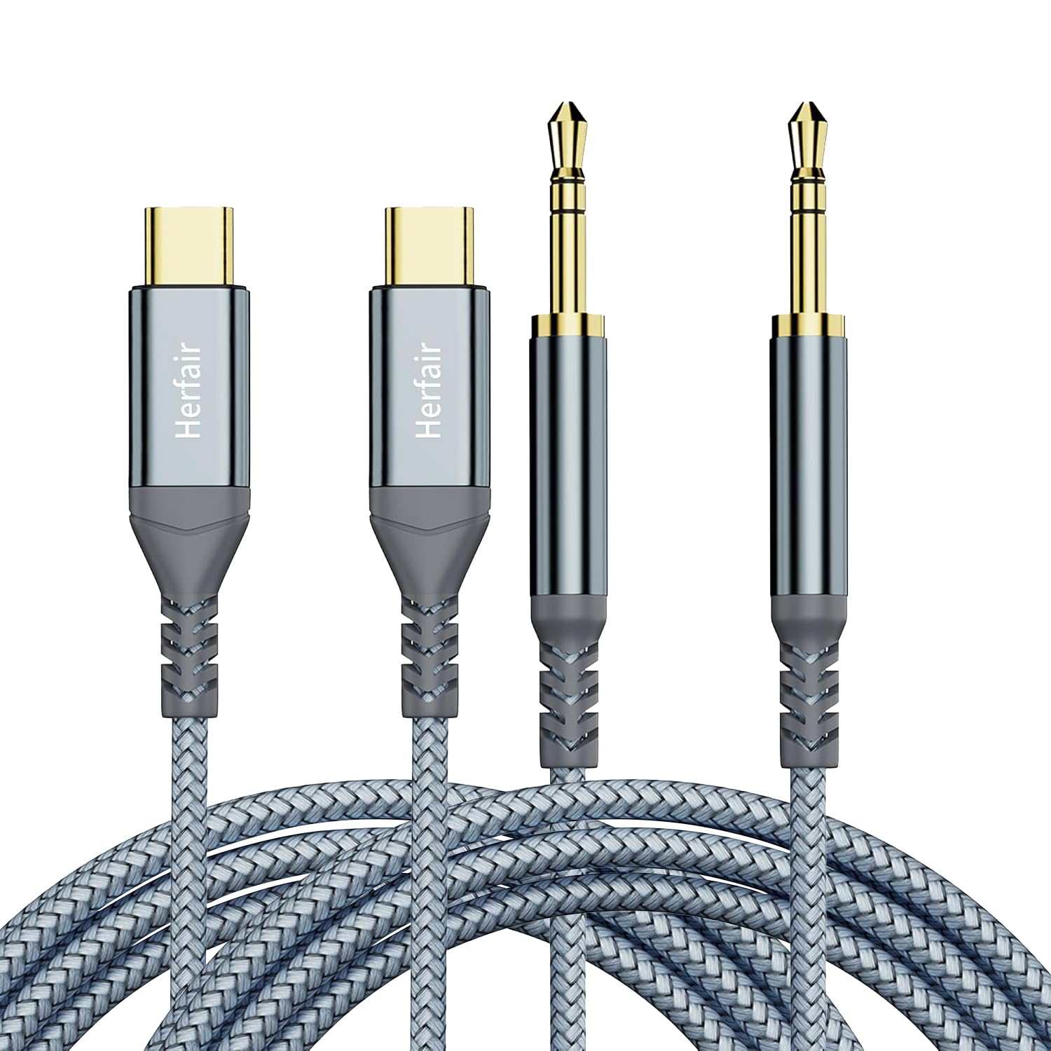 Type C to 3.5mm Audio Jack Cable Extension Cord for Car Stereo,Headphone,Speakers Compatible with Samsung Galaxy S21 S20 Ultra Note 20/10, iPad Pro, Huawei 1.2M (Aux to USB C 1 Pack) — view 9