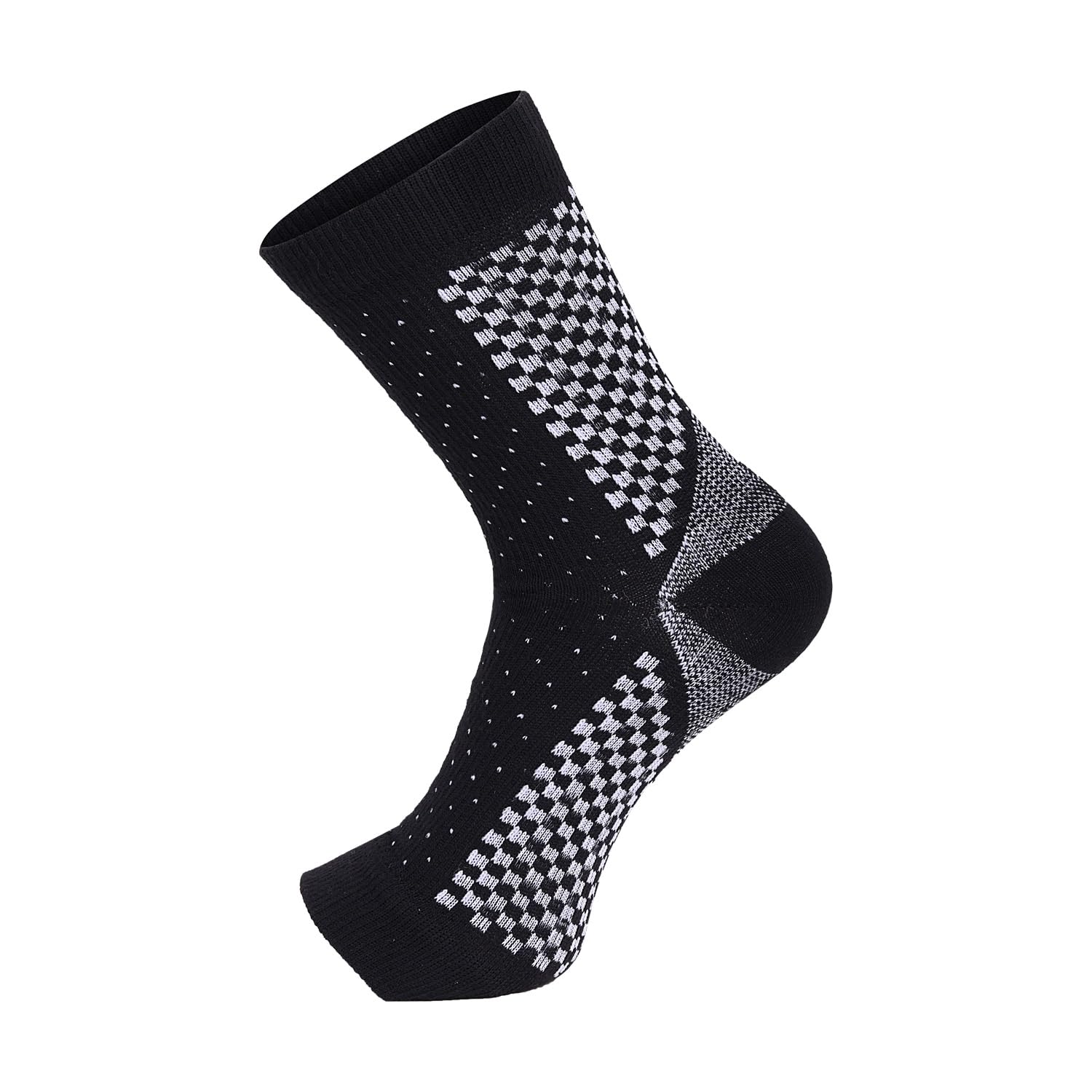 Soxbae Orthopedic Neuro socks for Men & Women | Open Toe Compression Ankle Foot Sleeves | Non-Toxic Orthopedic Neuropathy Socks | For Arch Support Swelling Heel Pain Injury Recovery | Black | Pack 1-image-29