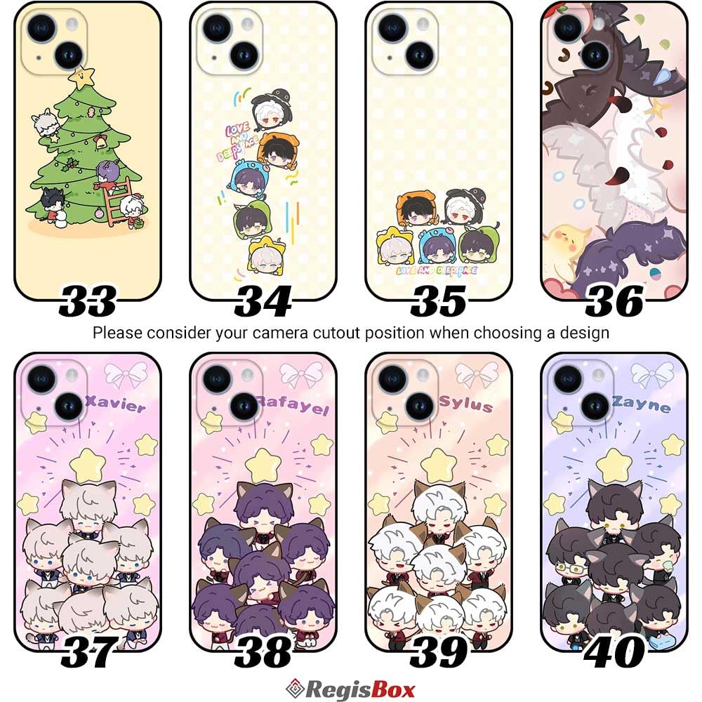 Amazon.com: RegisBox Love and Deepspace Phone Cases Caleb Rafayel Sylus Xavier Zayne Fanart Multicolor : Cell Phones & Accessories Amazon.com: RegisBox Love and Deepspace Phone Cases Caleb Rafayel Sylus Xavier Zayne Fanart Multicolor : Cell Phones & Accessories