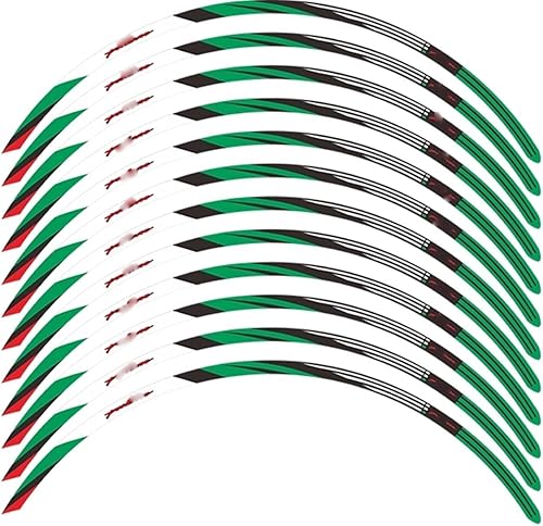 Miniatura 4 de Accesorios de modificación Adhesivo adhesivo para llanta de rueda para Bajaj para Pulsar para RS 200 para NS200 para N250 para NS 125 150 160 180