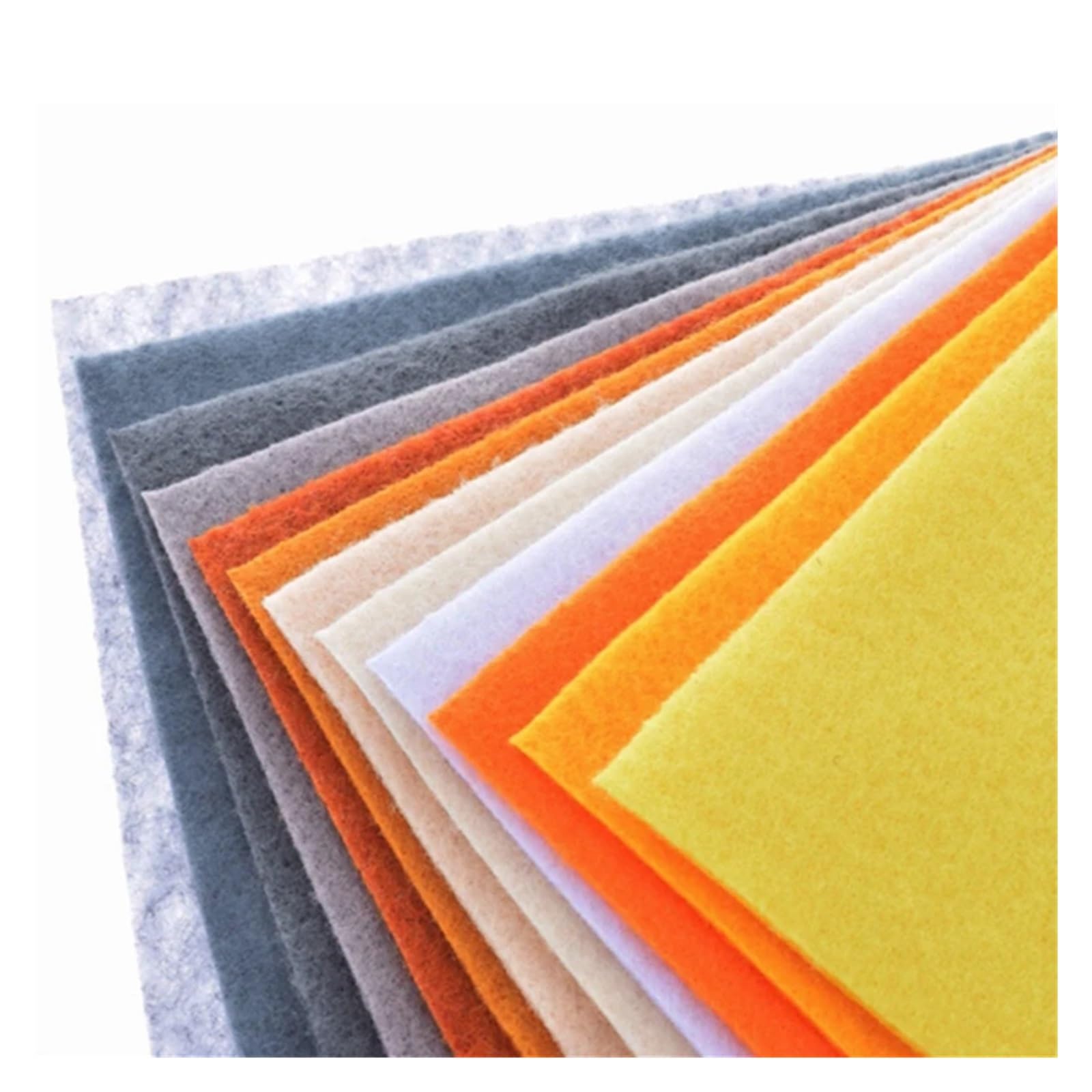 Tela fieltro Tela de poliéster no tejida 1,5 mm grosor, color liso, fieltro for manualidades infantiles, costura y proyectos DIY Fieltro para manualidades