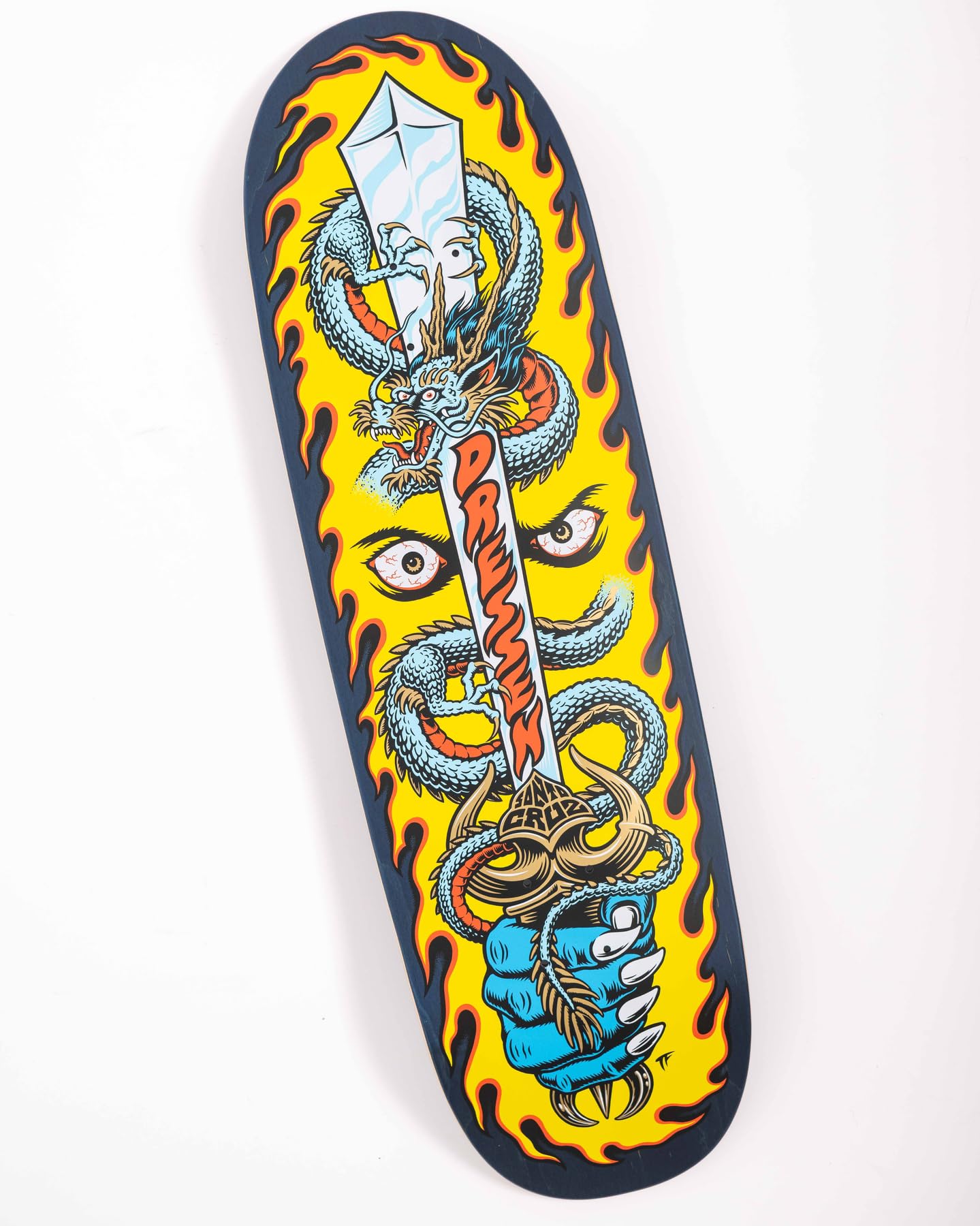 Santa Cruz Dressen Sword Pro Shaped - Tablas de skate (23,5 x 81,2 cm)