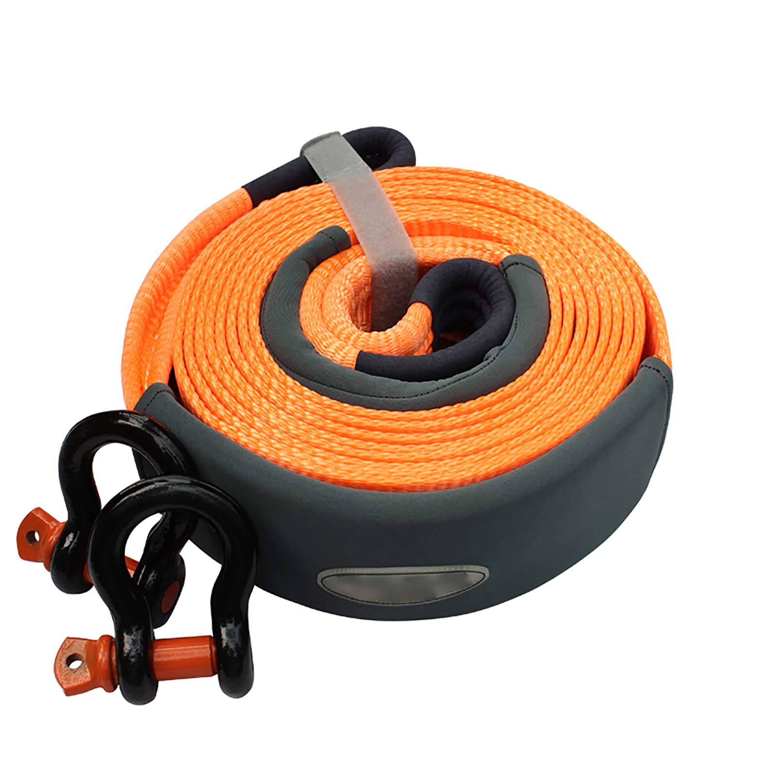 Sangle de remorquage robuste 15 tonnes pour dépannage de camion