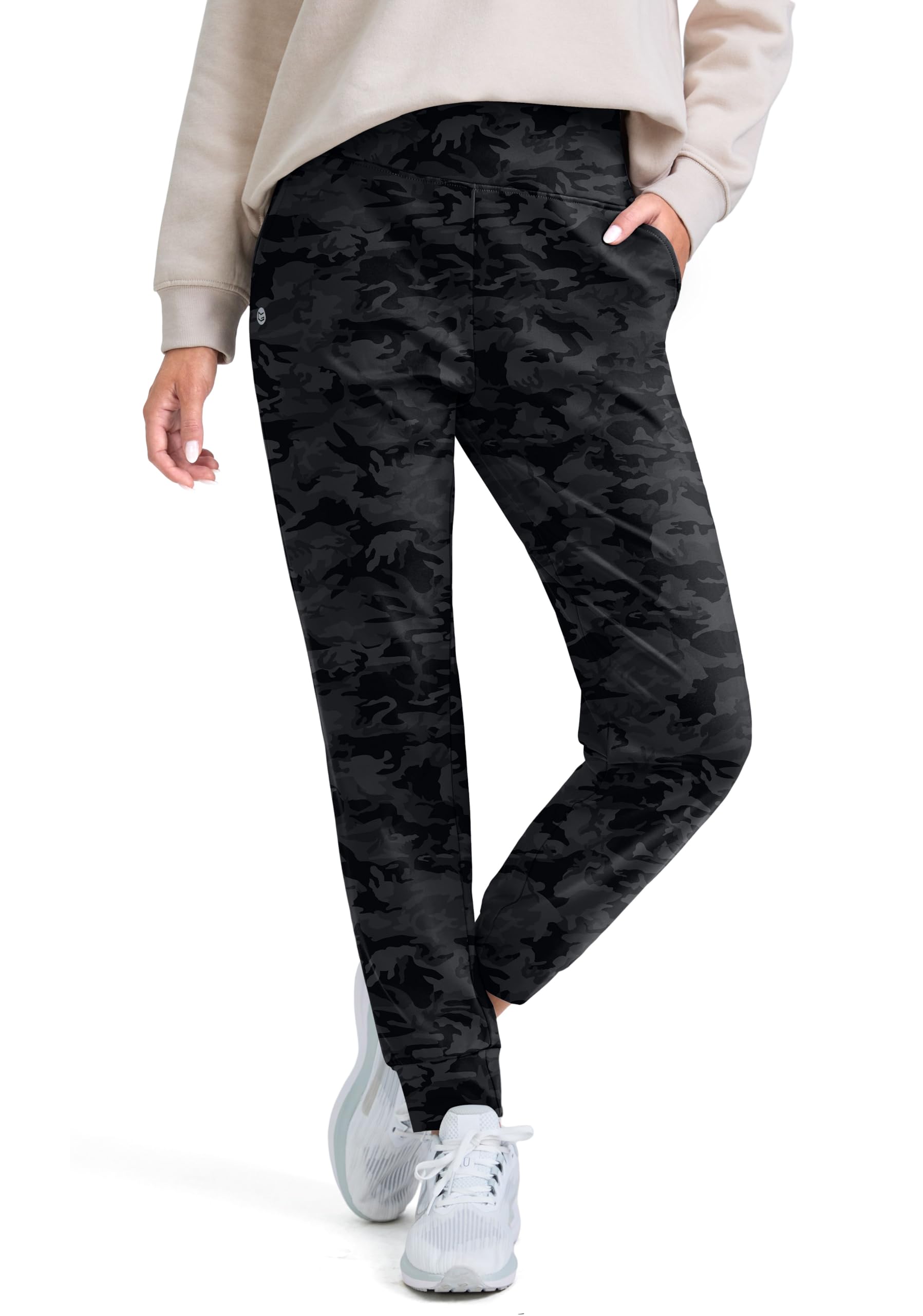 G Gradual Women's Fleece Lined Joggers High Waisted Thermal Winter Pants