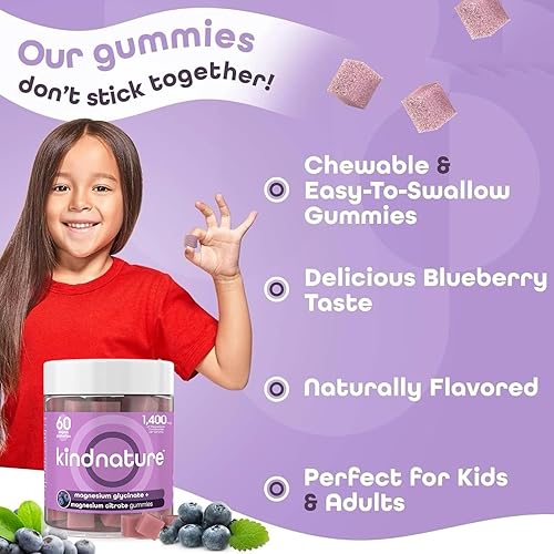 Miniatura 5 de kindnature Migraine Relief Power Duo: paquete de gomitas B2 y magnesio