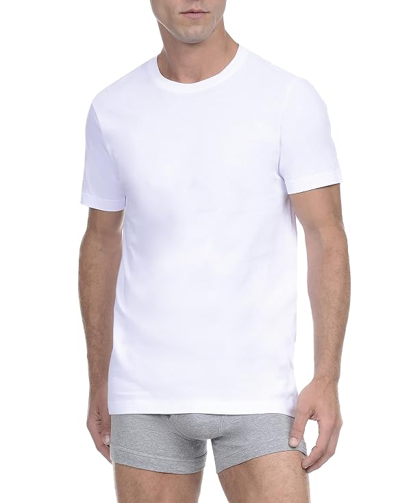 2(X)IST 3-Pack Essential Crew Neck T-Shirt White New Logo MD by 2(X)IST - Used condition - Image 2