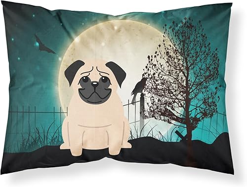 Miniatura 9 de Caroline's Treasures BB5606PILLOWCASE - Funda de almohada de tela de bienvenida de Siberia Occidental, Laika Spitz, ligera, súper suave, fácil de