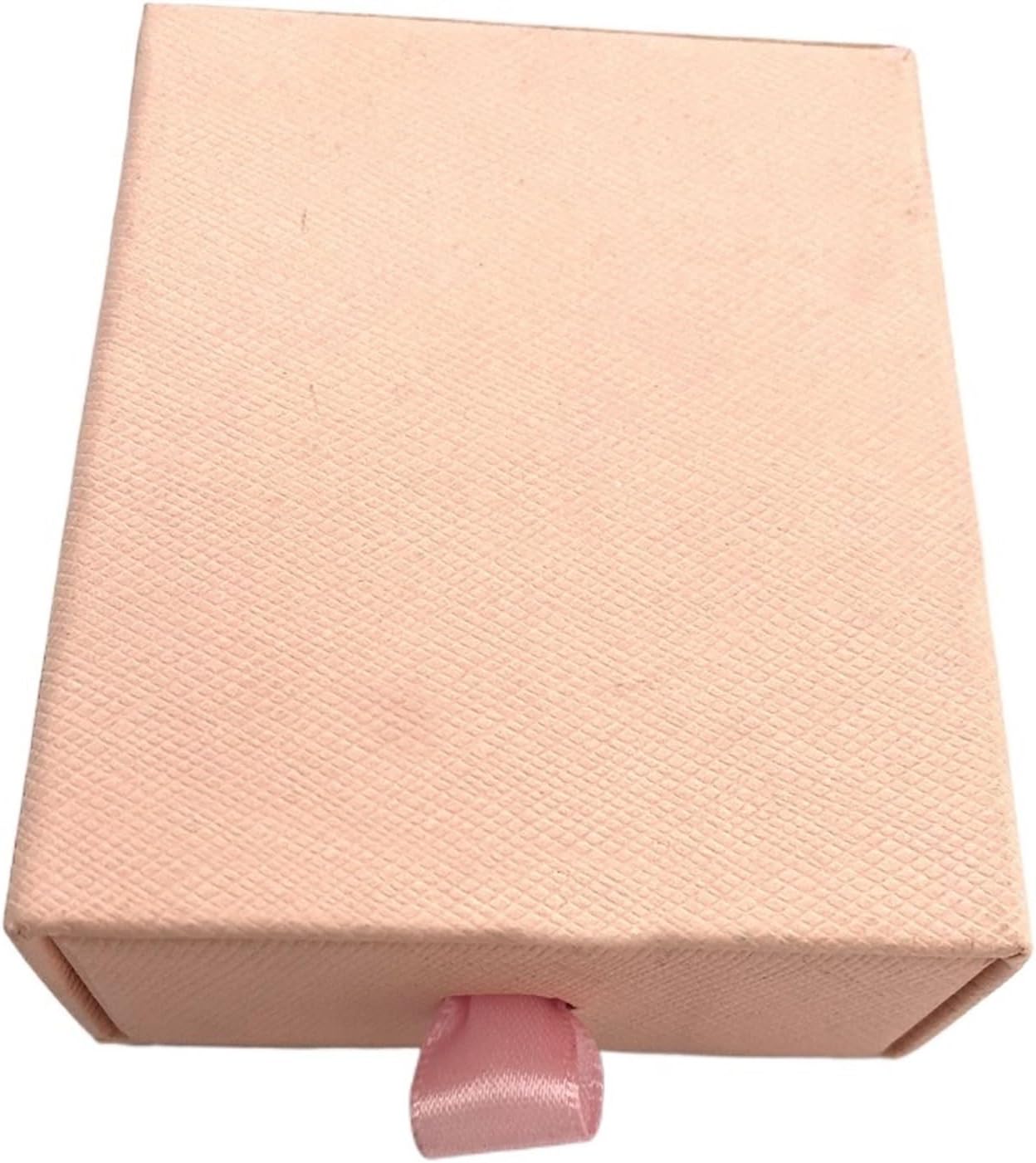12Pcs Colorful Paper Jewelry Packaging Box for Earrings Ring Neckalce Pull-Out Boxes Case Storage Case for Gift Display 12Pcs(Pink Texture,10x10x3.5cm)