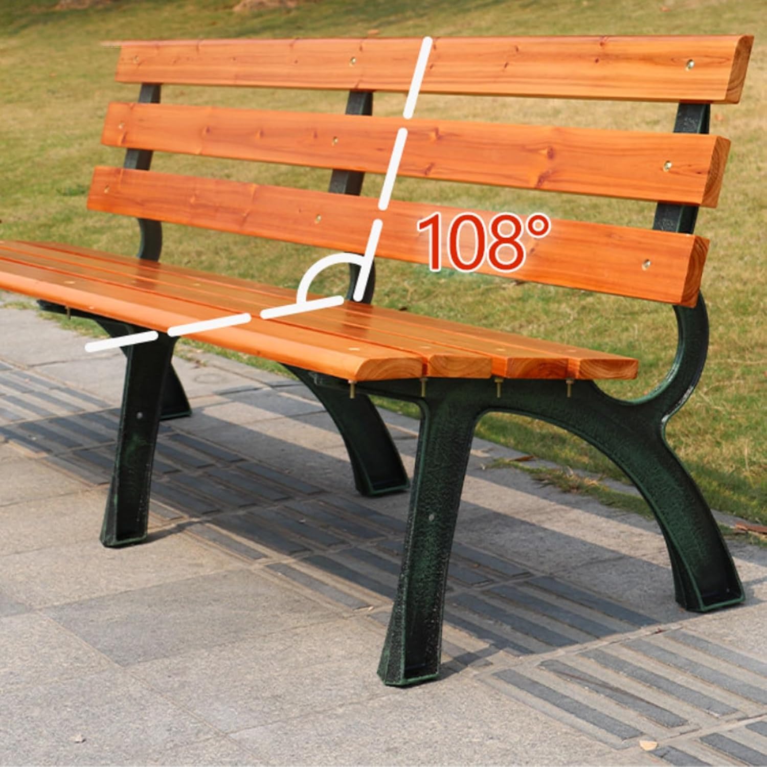 Garden Outdoor Benches, Wooden Shoe Bench, Sturdy Wooden Porch Garden Bench
