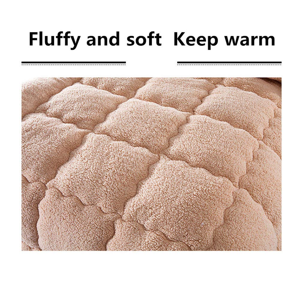 Trapunta Invernale In Cashmere Effetto Lana D'agnello – 150x200 Cm, 2.6 Kg, Colore Rosa - 2