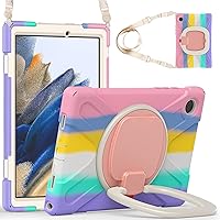 Vista 14 de Funda resistente para Galaxy Tab S10 Ultra 2024/S9 Ultra 2023/S8 Ultra 2022, funda híbrida resistente con soporte para S Pen, funda a prueba