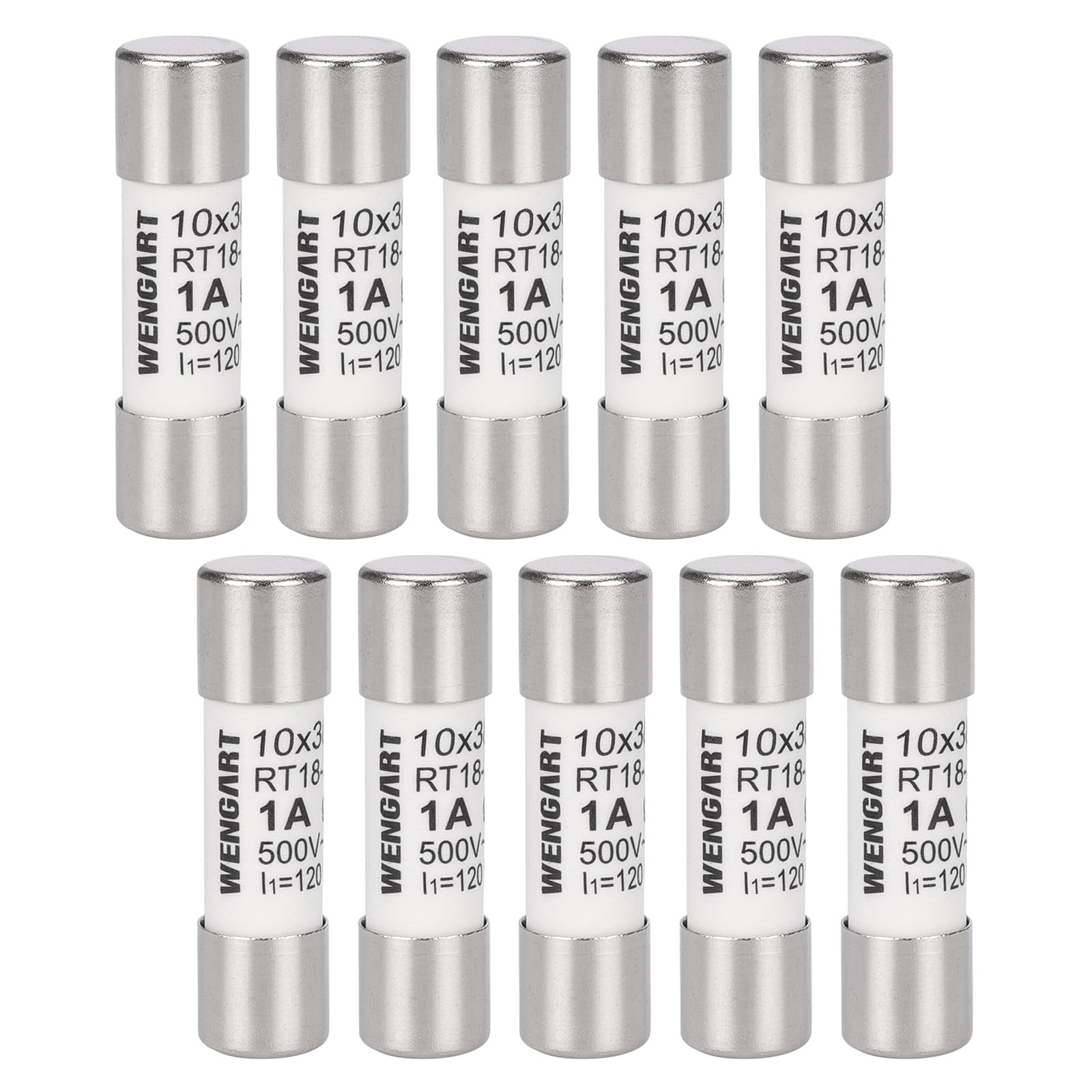 Produktbild von SeKi Feinsicherung 4A Flink – 10 Stück, Keramik, 5x20mm – Für Hobby & Profi