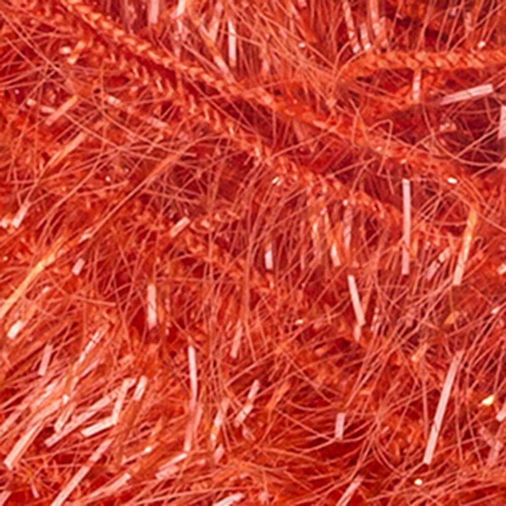 Red Heart Scrubby Sparkle Yarn, Orange