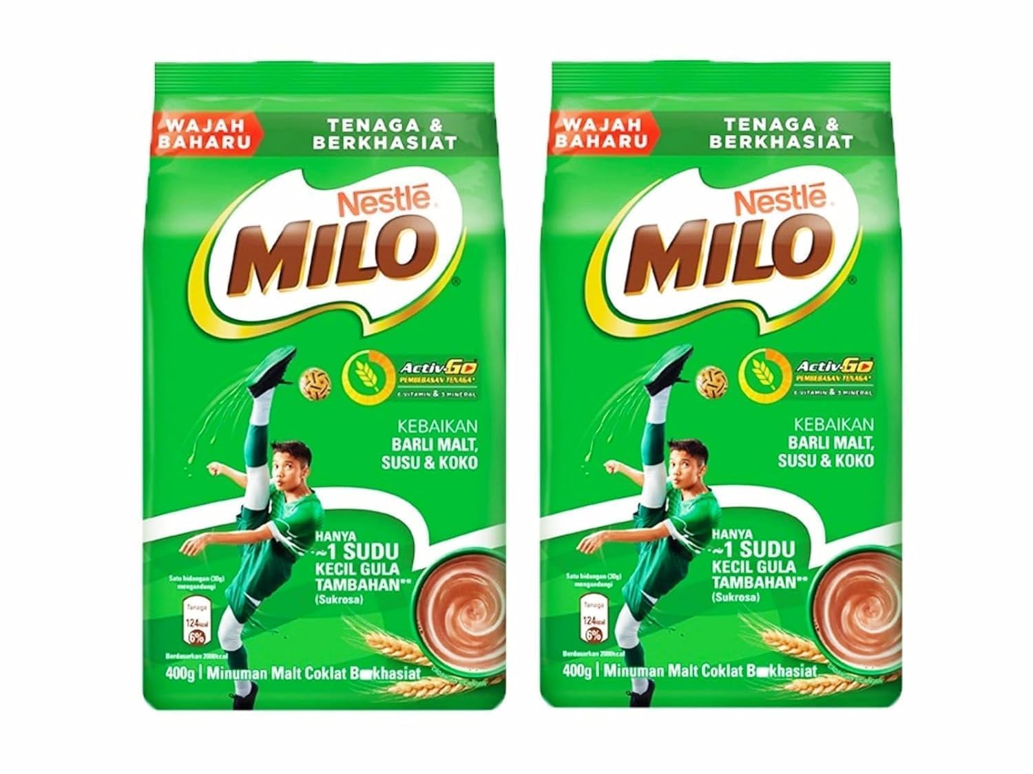 Milo Active Go, 400g (Pack Of 2) (Imported)