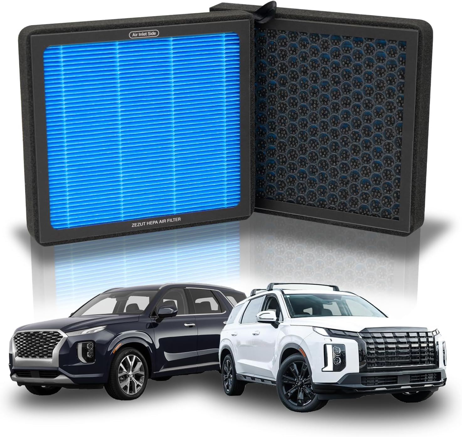 Amazon.com: Cabin Air Filter - Fits 2020-2024 Hyundai Palisade ...