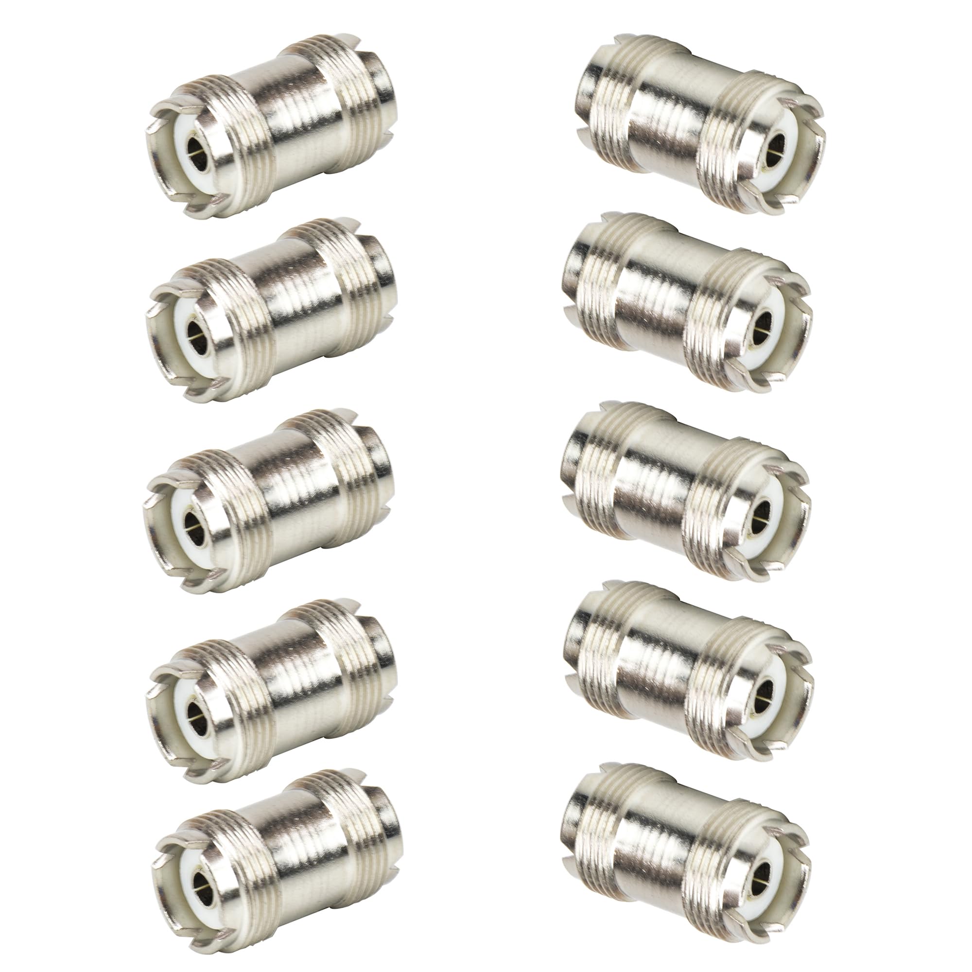 Confezione da 10 adattatori PNI PL-258 (femmina PL)