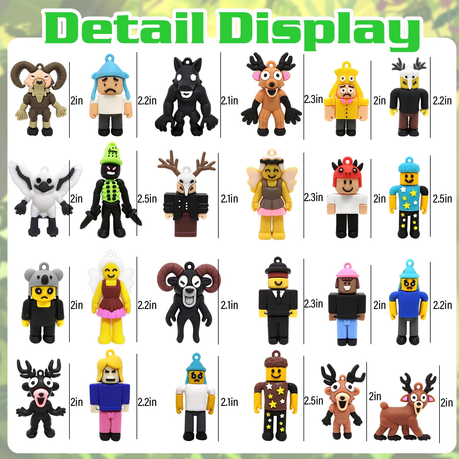 24PCS 99 Nights In The Forest Toys - Image 2