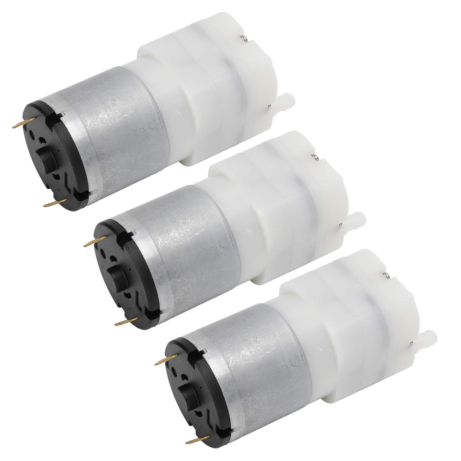 Chrees Mini Micro Pompa Acqua Sommergibile Motore Silenzioso per Acquari Acquario Fontane da Tavolo Sistemi Idroponici - 3 Pezzi DC6V
