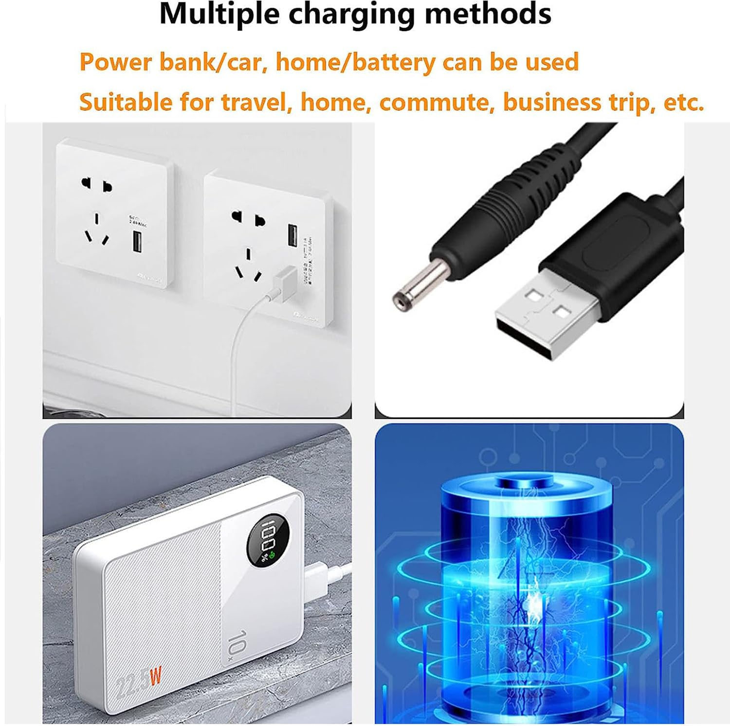 Generico Mini Borsa Termica per insulina, frigo Portatile per medicinali, Controllo Intelligente della Temperatura 8-18°C, Borsa frigo elettrica per Auto, Viaggi e casa (Batteria Singola)