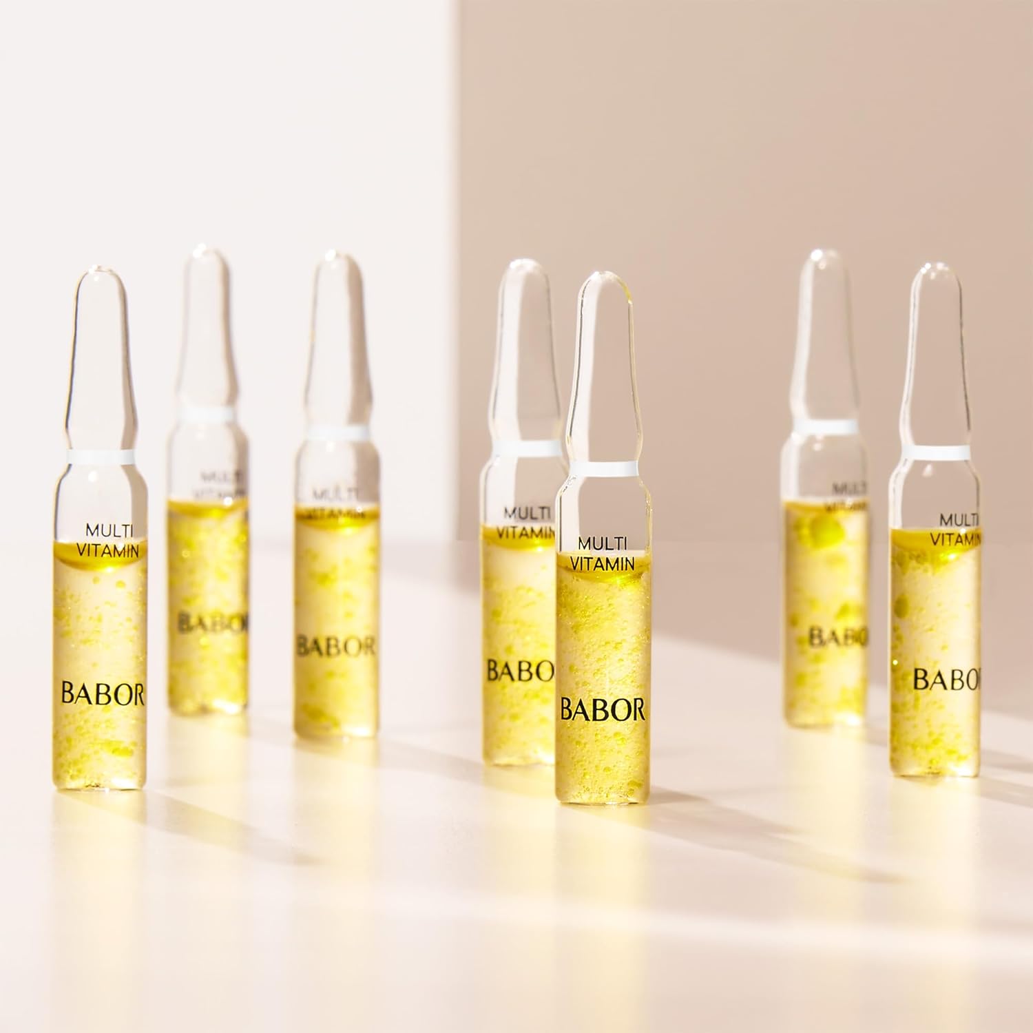 BABOR Multi Vitamin Ampoule Concentrate, Revitalize Dull Tired Skin, Vitamin A Increases Radiance, Vitamin C Evens Tone, Niacinamide Supports Skin Barrier, Vitamin Skincare Capsules, 7 Treatments - Image 7